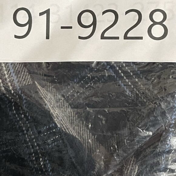 Travis Mathew Braden Flannel Button Up Shirt Mens Large Blue Plaid Soft Feel - Picture 10 of 10